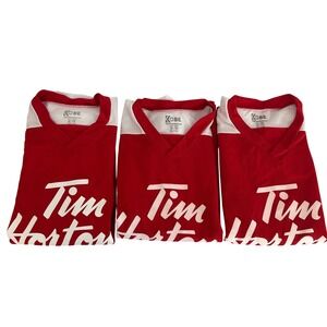 Bundle Tim Hortons Timbits Hockey Jersey Red‎ White Youth XL/TG Kobe Sportswear